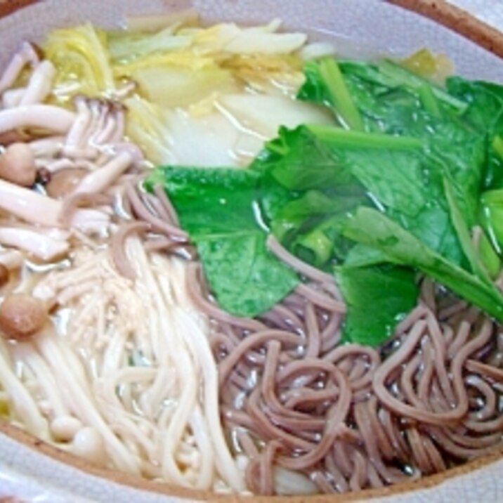 蕎麦鍋